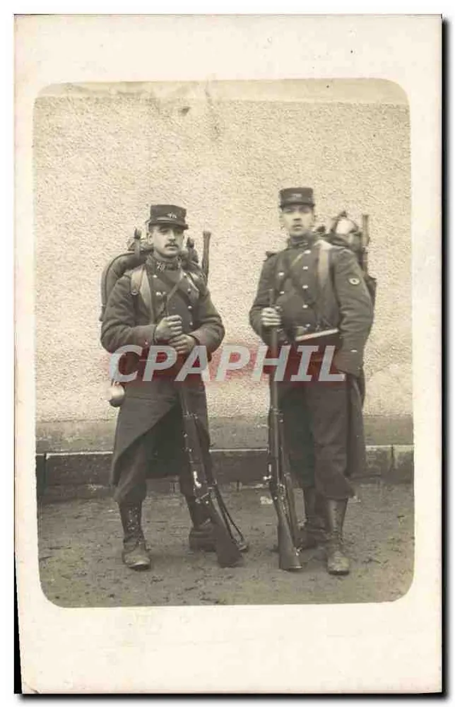 Zwei Soldaten — Uniformen und Waffen — Nancy-Photon - Vorderseite