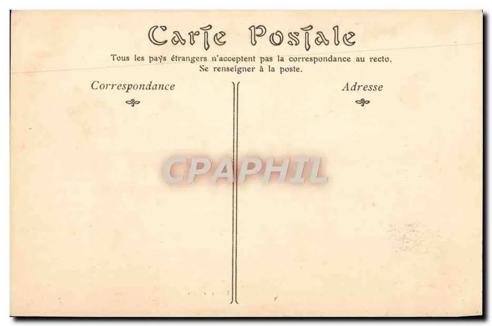 Auxerre — Die Kathedrale, Ansicht vom Pont Paul Bert — Tonlot, Verlag - Rückseite