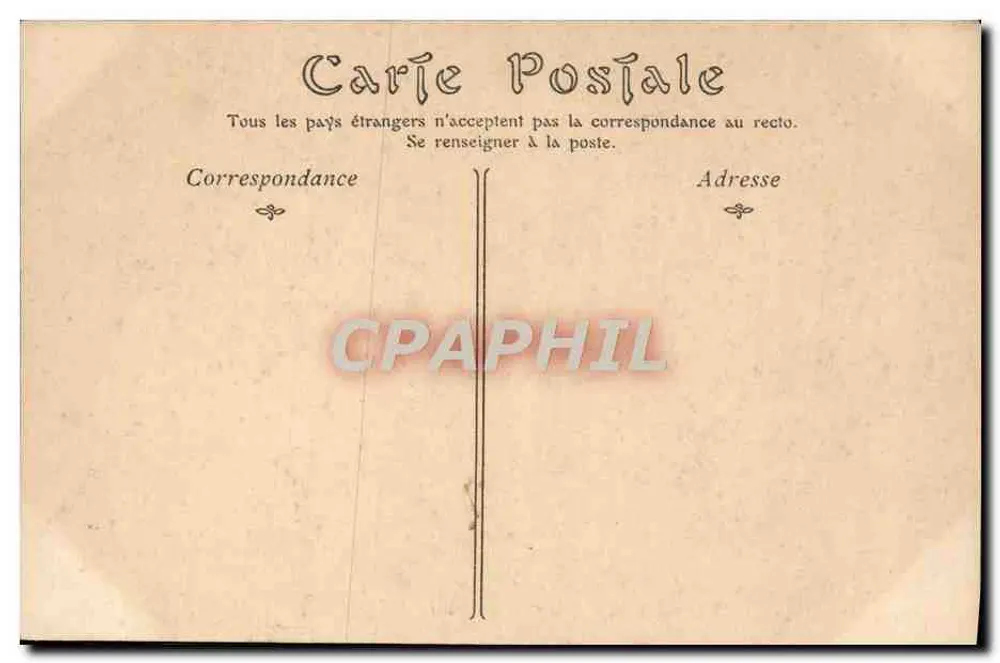 Tunis — O Bardo, a Cour dos Leões — ND. Fot. n°154 - Verso