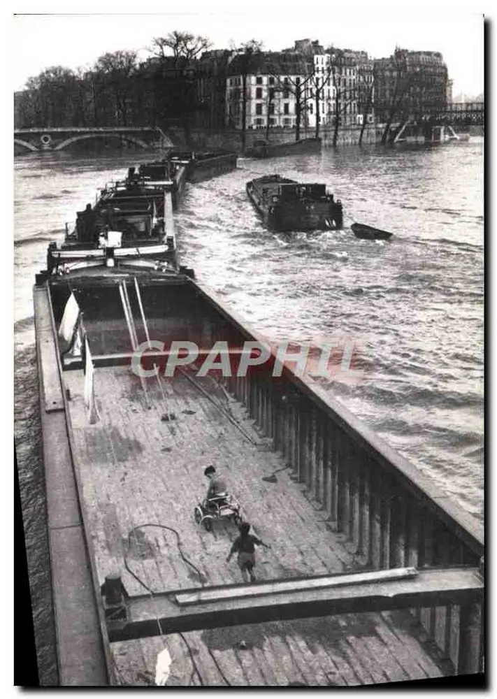 Die Barge mit Kindern — Willy RONIS (1959) — Verlag: Agathe Gaillard, Paris - Vorderseite