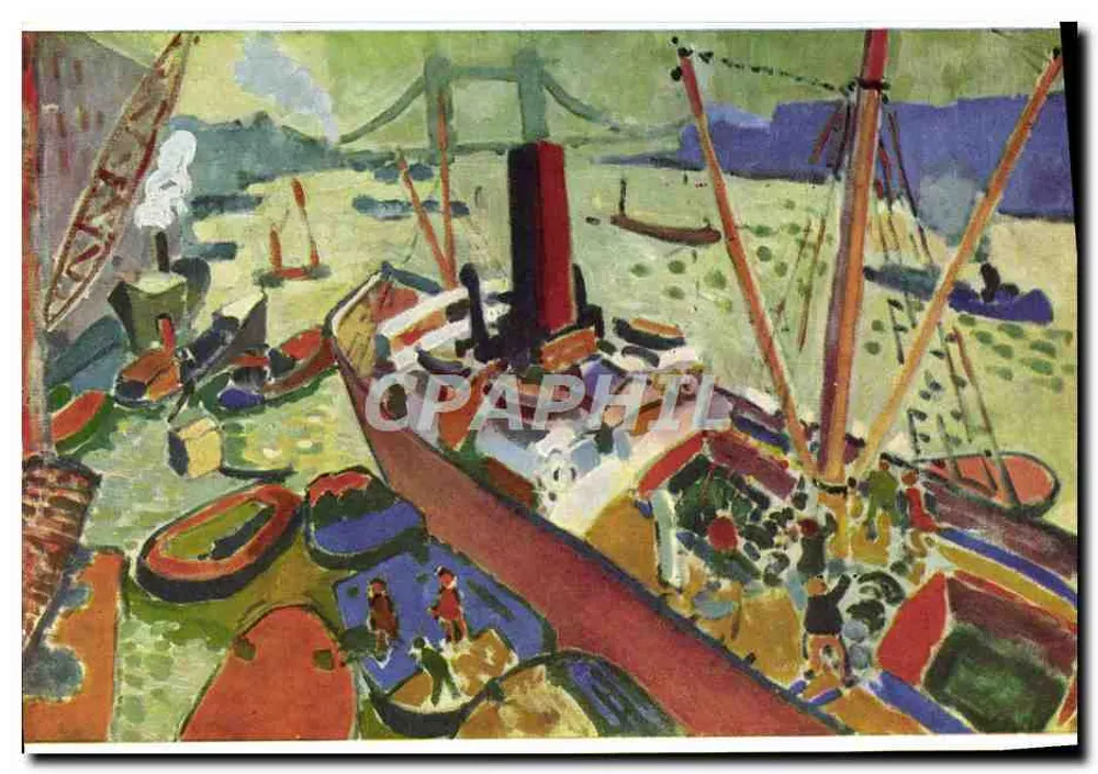 Der Londoner Bassin — André Derain — Tate Gallery (6030) - Vorderseite