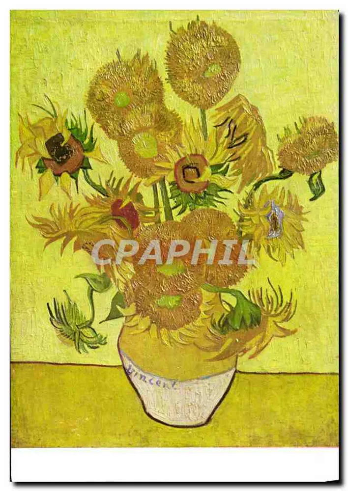 Sonnenblumen — Vincent van Gogh — Van Gogh Museum Amsterdam - Vorderseite