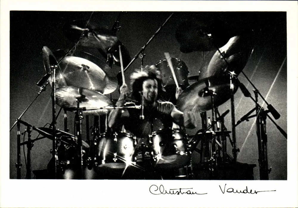 Christian Vander — Jazzmusiker — Jazzmusiker, Toulouse 1981 - Vorderseite