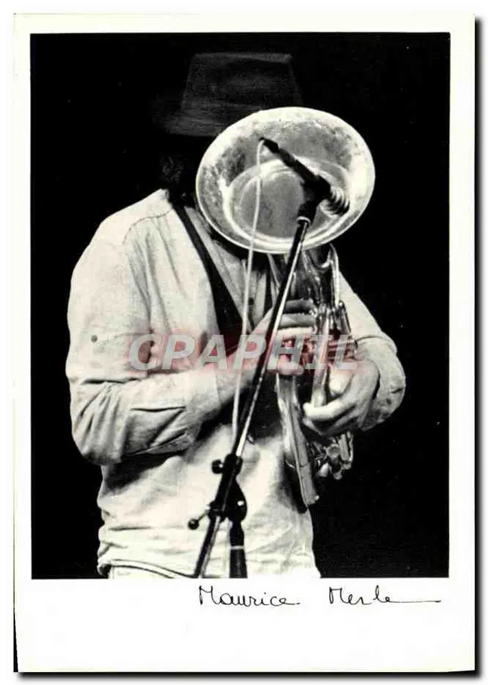 Maurice Merle — Jazzmusiker in Toulouse — Christian Kitzinger, Serie CK 5 - Vorderseite