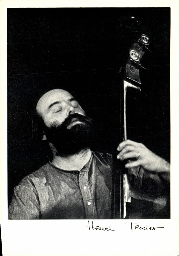 Henri Texier — Jazzmusiker — Die Jazzmusiker, Serie CK 12 - Vorderseite