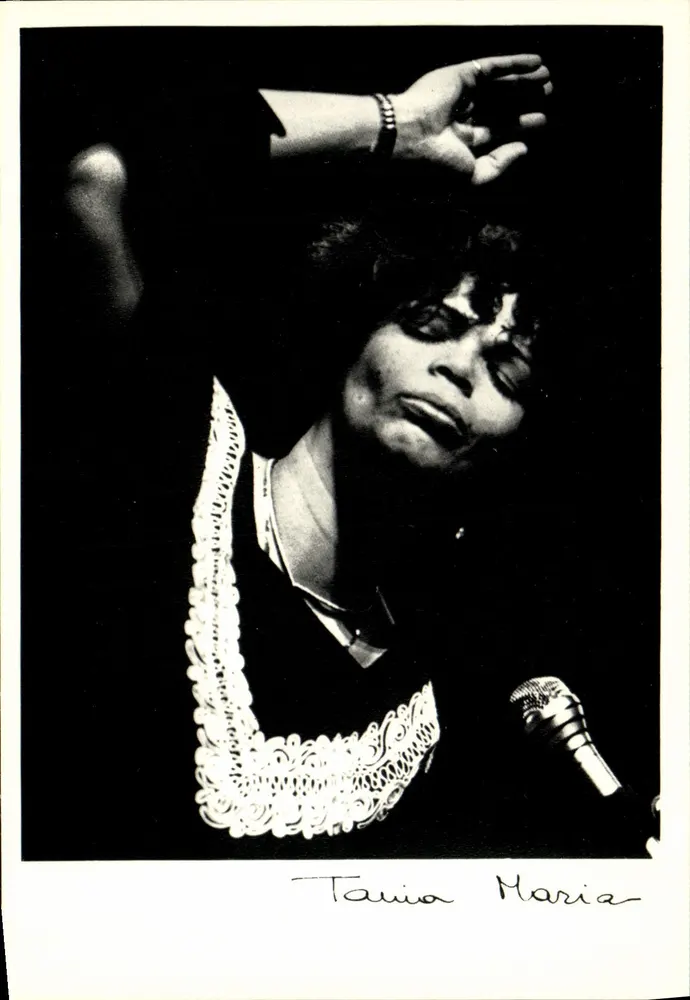 Tania Maria — Konzert in Toulouse 1981 — Les Musiciens de Jazz - Vorderseite