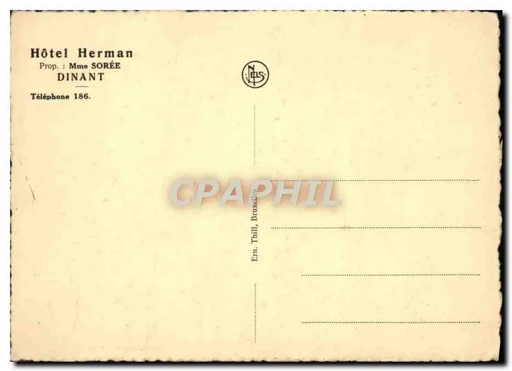 Hotel Herman — Bruxelas — Editor Thill - Verso
