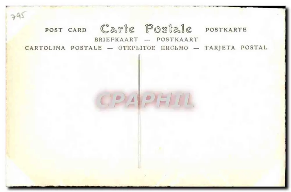 Philippe II, genannt Philippe Auguste — gemeißelter Porträt — Verlag NDhot, n° 238 - Rückseite