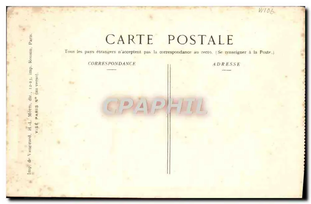 Alpine Jäger auf Patrouille — Krieg 1914-15 — Ed. Pays de France, n° 139 - Rückseite