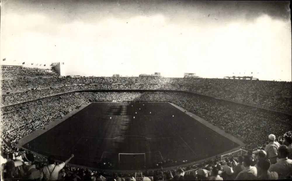 Stade Bernabéu — ehemaliges Stadion Chamartín — Verlag Dominguez, n°63 - Vorderseite