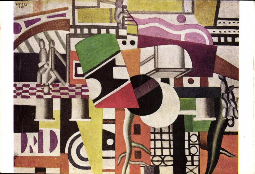 Léger — Ein Zustand des Großen Schleppers (1920-1921) — Éditions Chaulé, Nr. 203 - Vorderseite
