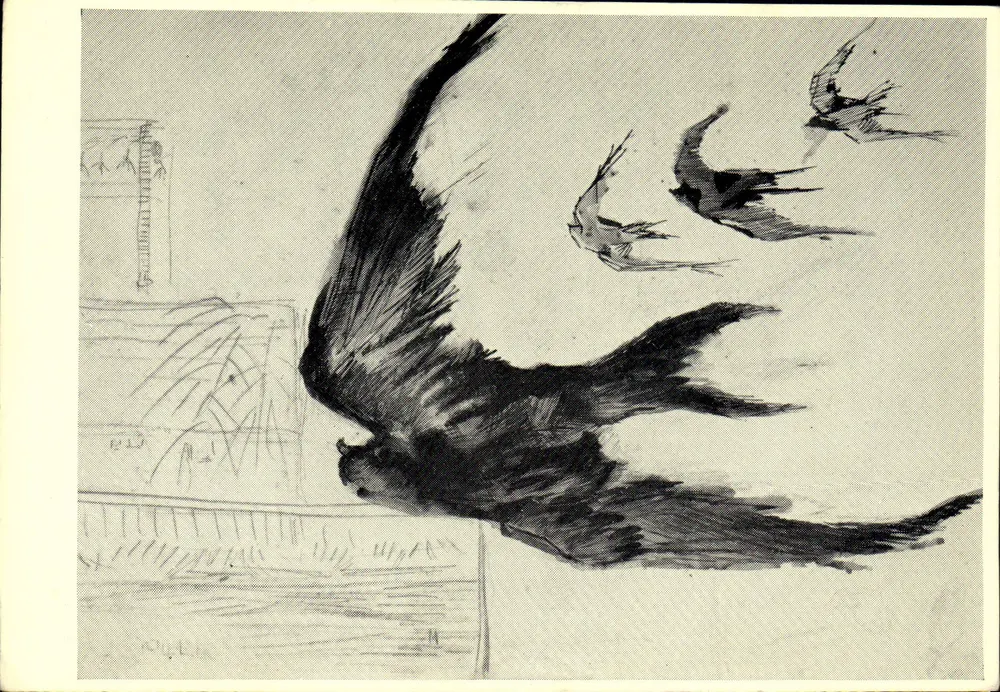 Studie fliegender Schwalben — Vincent van Gogh 1853-1890 — Ausgabe N.V. 't Lanthuys - Vorderseite