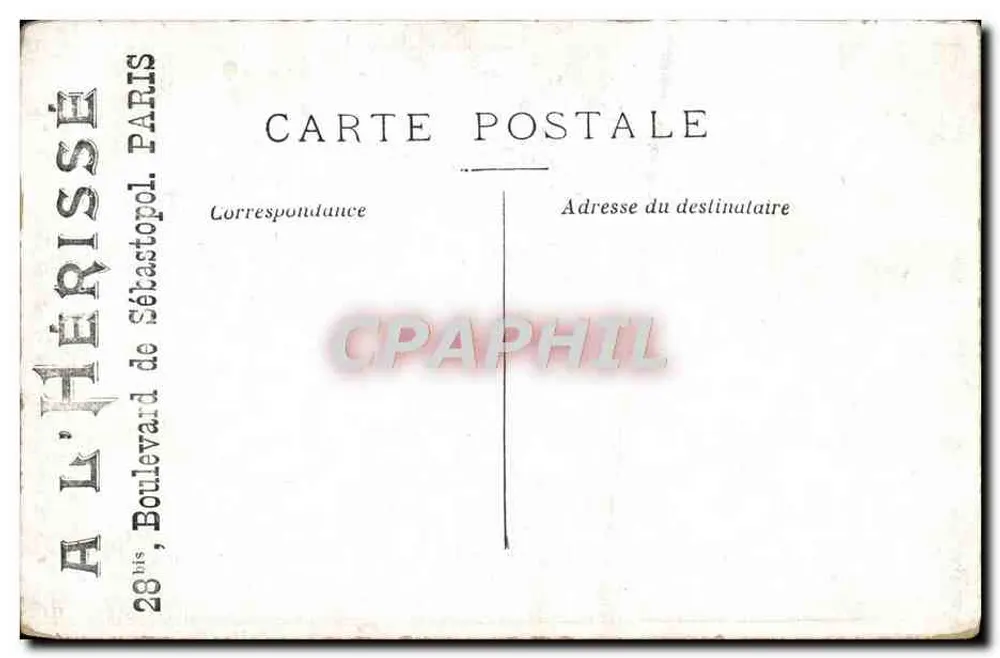 Le Petit Poucet — cena do ogro que cheira e diz: « Sinto carne fresca! » — C. et R. S. Paris, n°5 - Verso