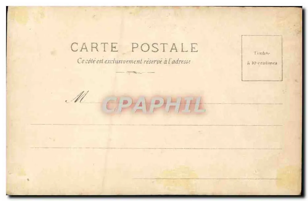Tänzerin mit Harfe — Reuthinger Paris — Serie Nr. 18 - Rückseite