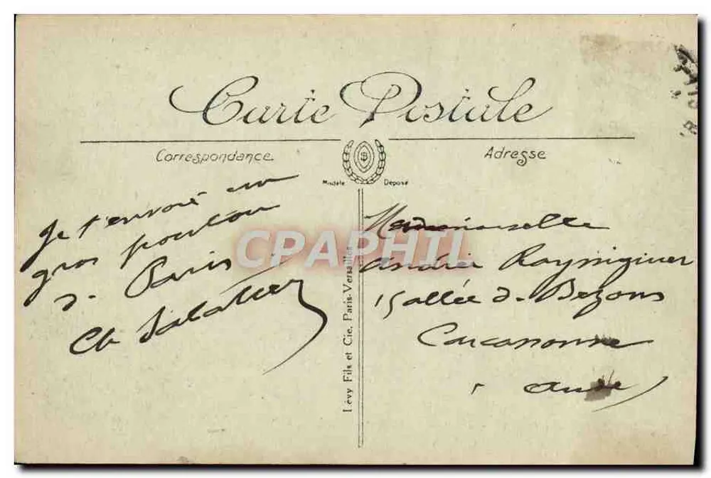 PARIS — A Ópera — Teatro da Ópera — I.L. — n° 982 - Verso