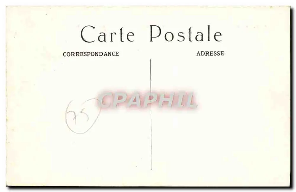 PARIS – Notre-Dame — Ansicht der Kirche St-Gervais — M. J. n° 526 - Rückseite