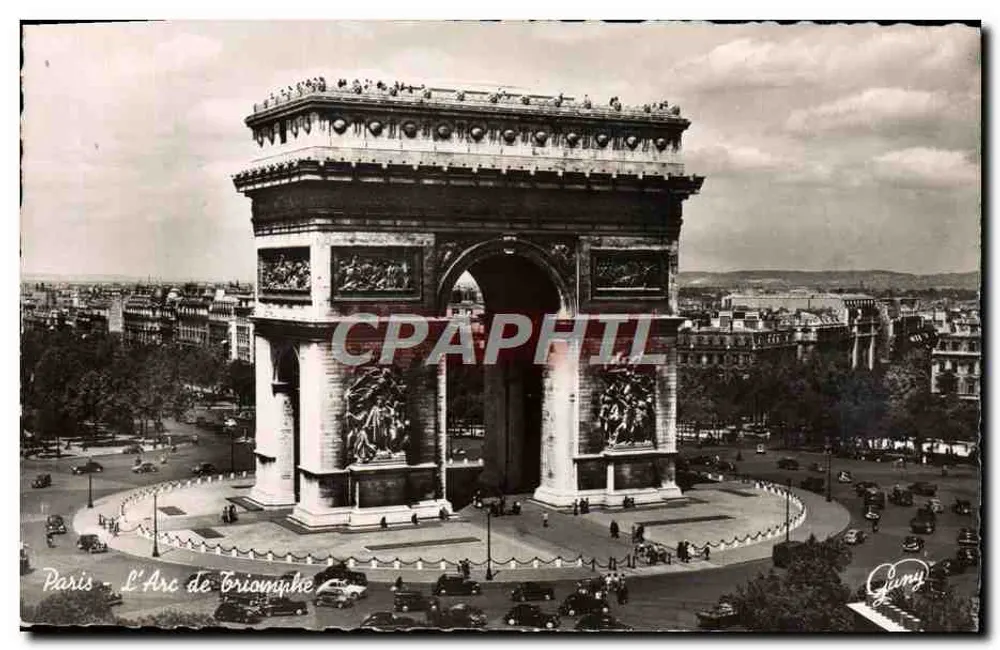 Paris - O Arco do Triunfo — Gamy, número de série não visível - Frente