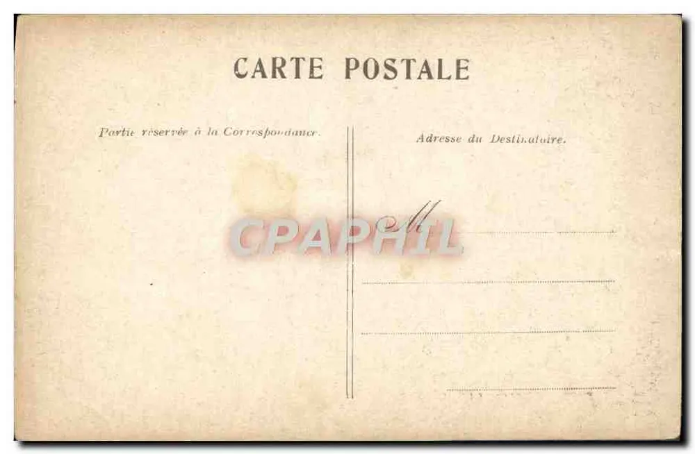 Paris — A Estátua da República - Verso