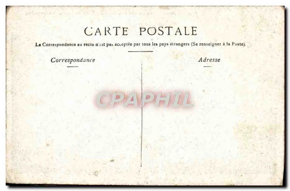 Paris - Fontaine Carpeaux im Luxembourg-Park — unbekannte Ausgabe - Rückseite