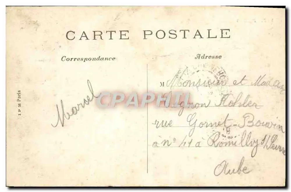 Arco do Triunfo — Porta Saint-Denis — Paris — n°147 - Verso