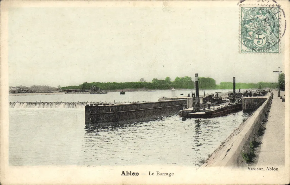 Ablon — O Barragem — Vasseur, Ablon - Frente