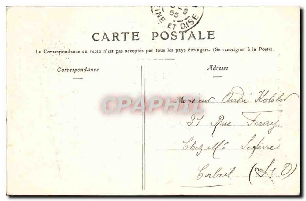 Pontarlier — O Forte de Joux — C. Bell, fot. Pontarlier - Verso