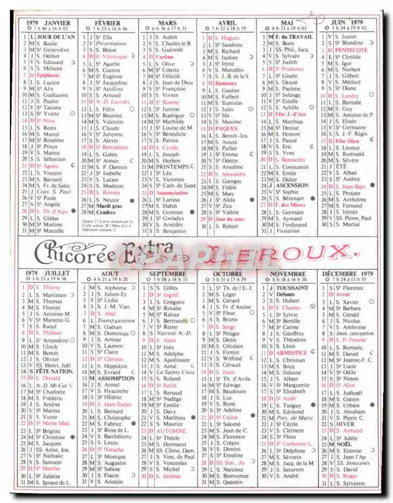 Jogos de cortiço — Coleção Leroux 1882 — Imagerie Leroux du passé - Verso