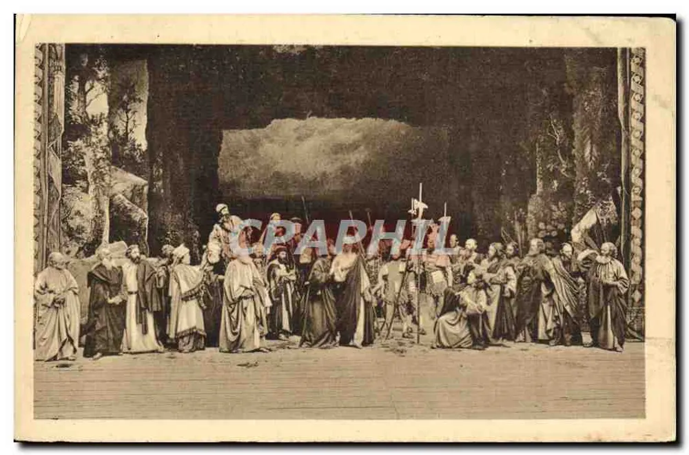 Die Verhaftung Jesu — Theater Szene — Ottmar Zieher, München - Vorderseite