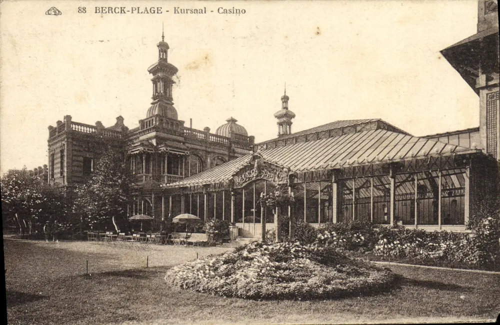 Berck-Plage - Kursaal - Casino — editor desconhecido, n° de série 88 - Frente