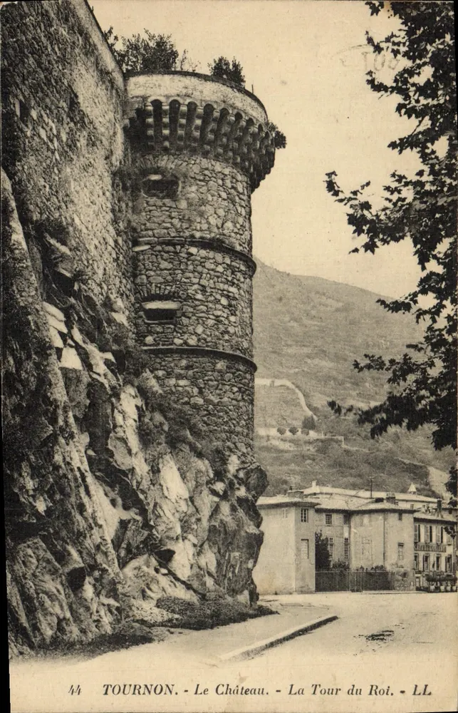 Tournon - Das Schloss - Die Königsburg — LL - Vorderseite