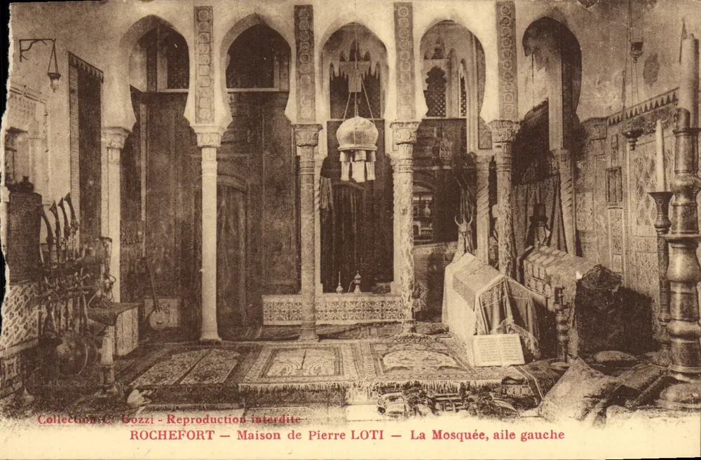 Mosquée — aile gauche — Maison de Pierre Loti — éditeur ROCHEFORT - Vorderseite