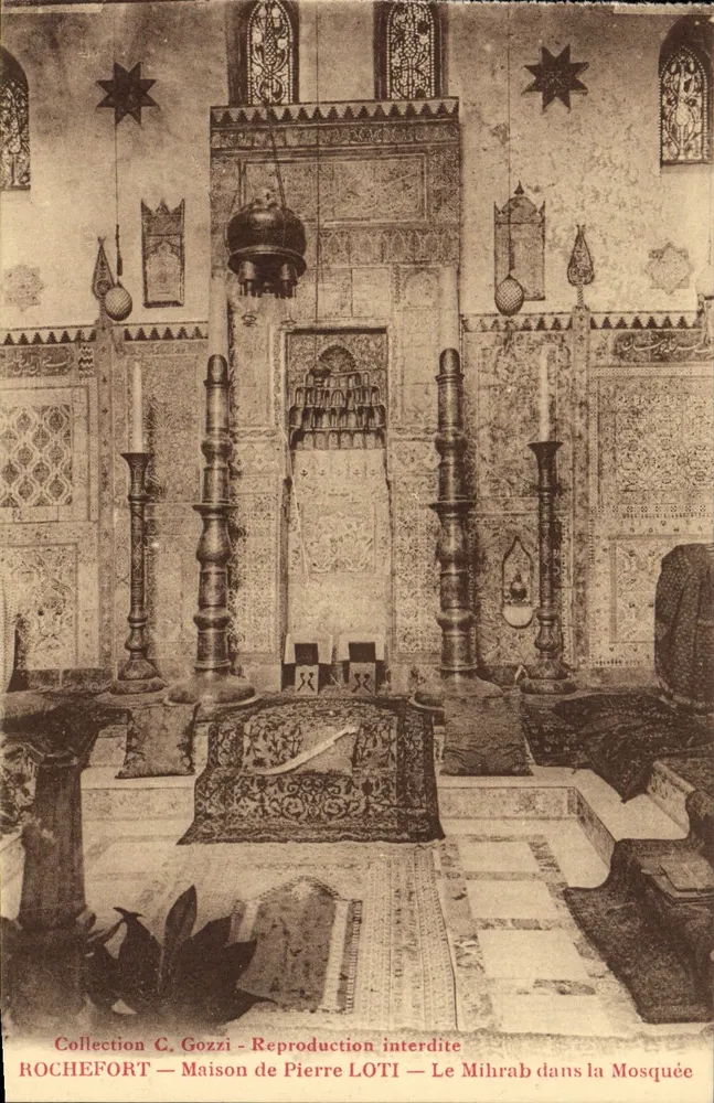 Der Mihrab in der Moschee — Sammlung C. Gozzi — Maison de Pierre LOTI - Vorderseite