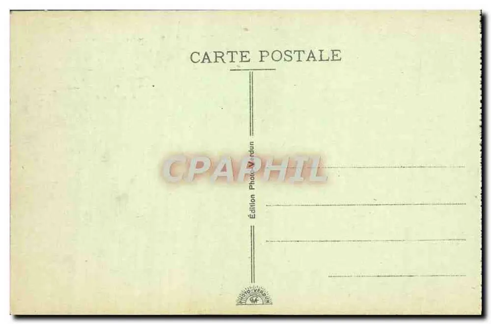 Denkmal der Baionettenschlucht — In Erinnerung an französische Soldaten — Éditeur Phot. Wardun - Rückseite