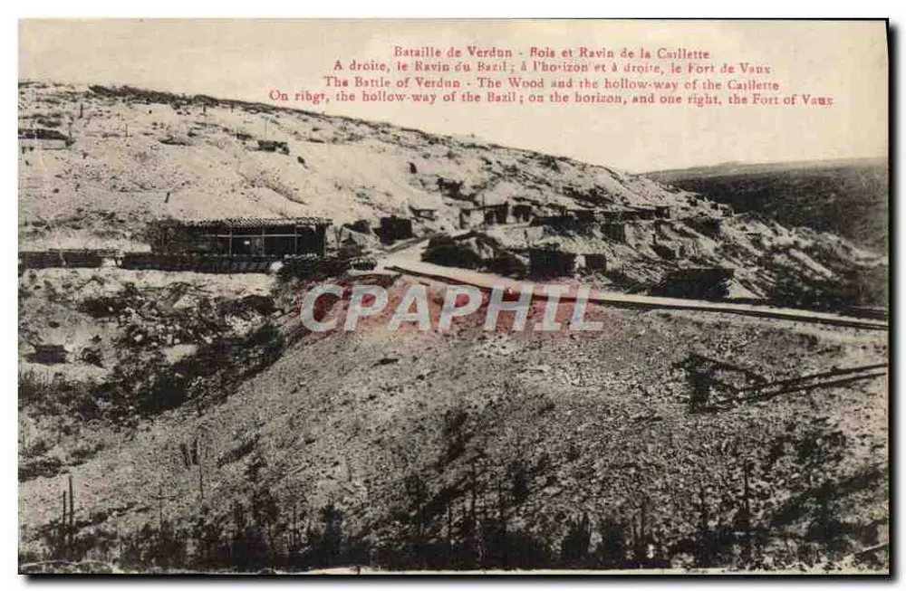 Bataille de Verdun — Rois et Ravin de la Cailllette — Édition Photo-Verdun - Vorderseite