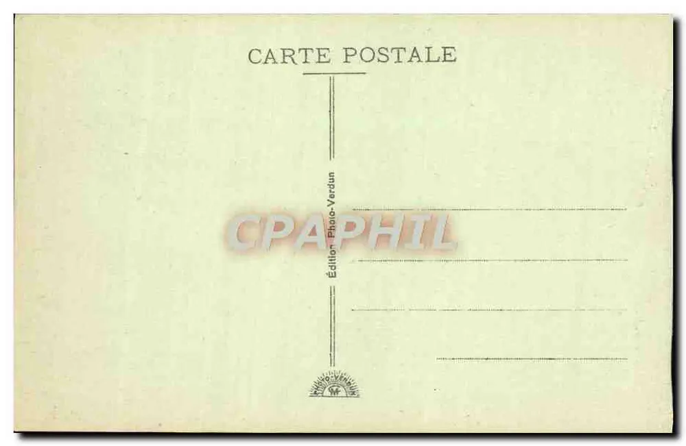 Bataille de Verdun — Rois et Ravin de la Cailllette — Édition Photo-Verdun - Rückseite
