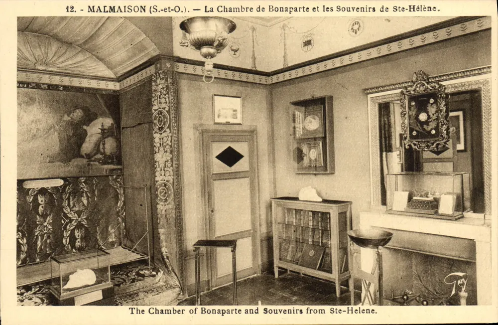 Malmaison (S.-et-O.) — Napoleons Zimmer und Erinnerungen von Saint Helena — A. Lecoint, Paris - Vorderseite