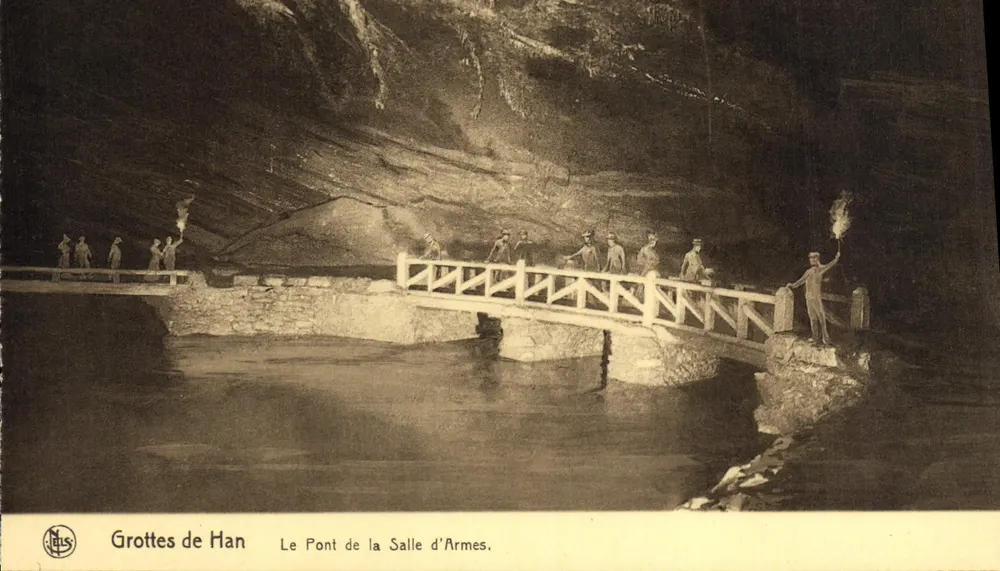 Höhlen von Han — Die Brücke der Waffenkammer — Nr. 14, Verlag Nels - Vorderseite