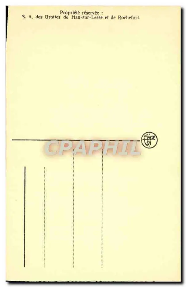 Han-Höhlen — Die Waffenhalle; Wiedererscheinung der Lesse — Verlag Atlas - Rückseite