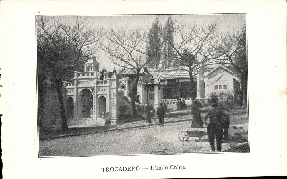Trocadéro — A Indochina. - Frente