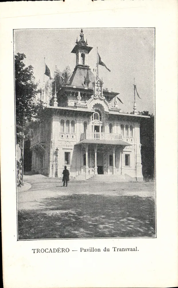 Trocadéro — Pavillon du Transvaal — éditeur non visible - Frente