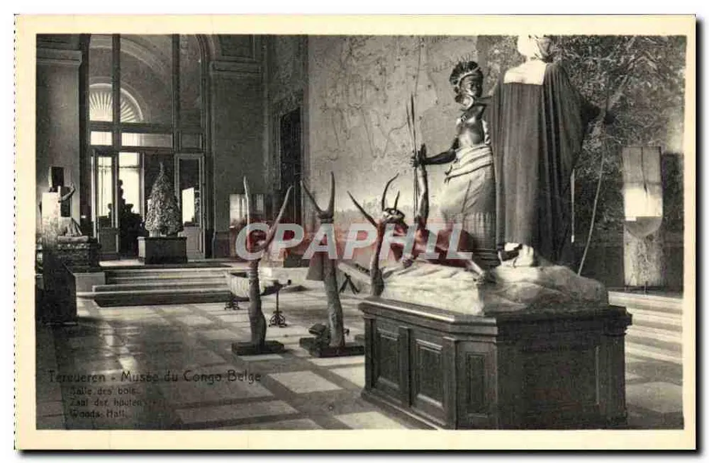 Raum der Kästen - Museum des belgischen Kongo — Ern. Thilly, Brüssel - Vorderseite