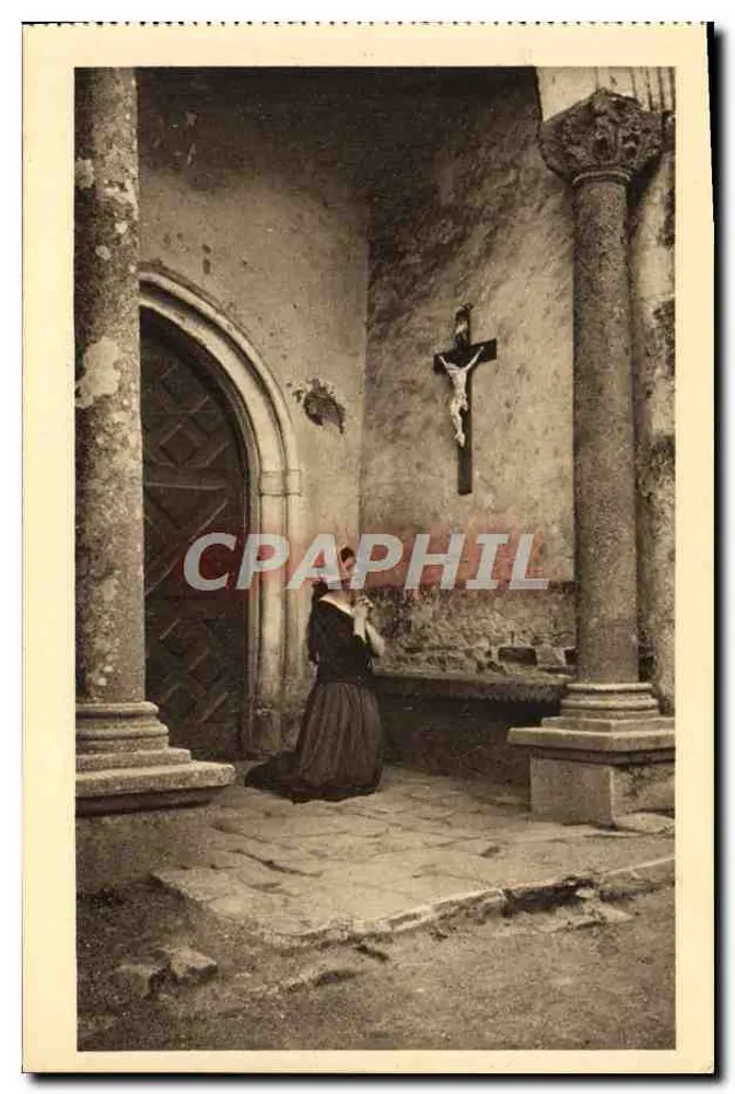 In der Kirche von Domrémy — Ausgabe der Nationalbasilika - Vorderseite