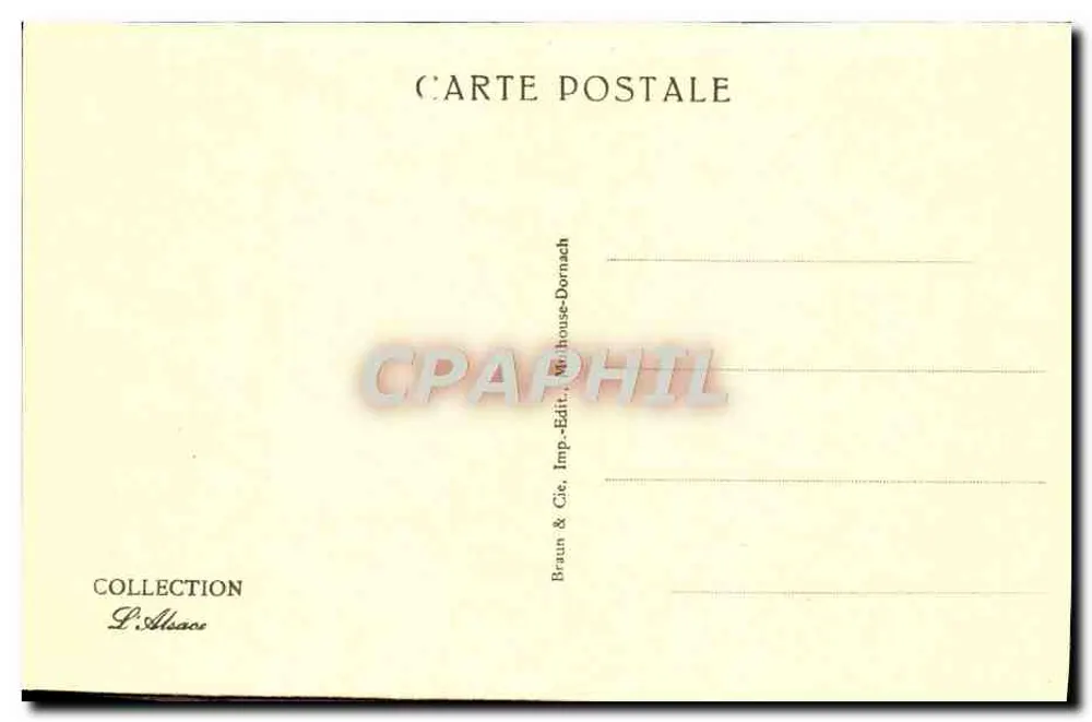 Saverne — Il Castello visto dai giardini — Collezione L. Miauc - Verso