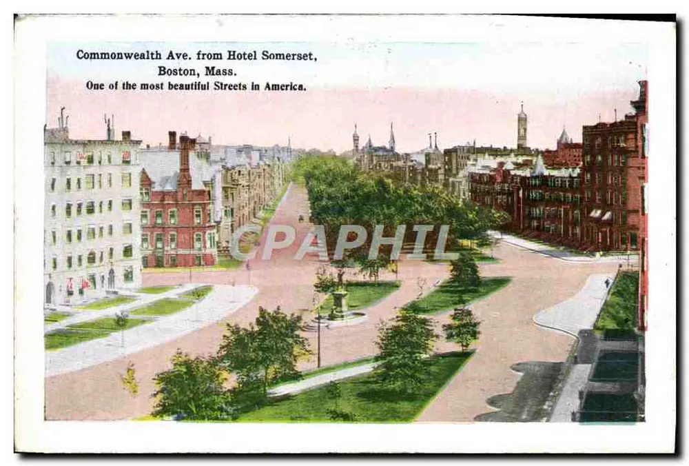 Öffentliche Bibliothek, Boston, Mass. — Öffentliche Bibliothek von Boston, unbekannter Verlag, Seriennummer nicht sichtbar - Rückseite