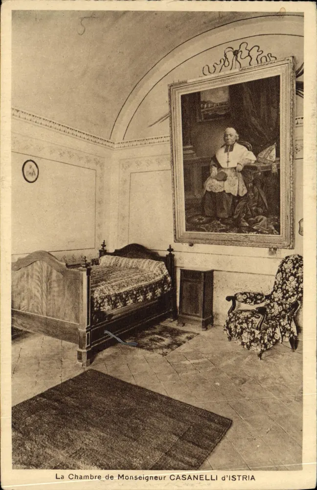 Das Zimmer des Monsignore CASANELLI d'ISTRIA — Verlag: Les Éditions A. Tomassi Ajaccio - Vorderseite
