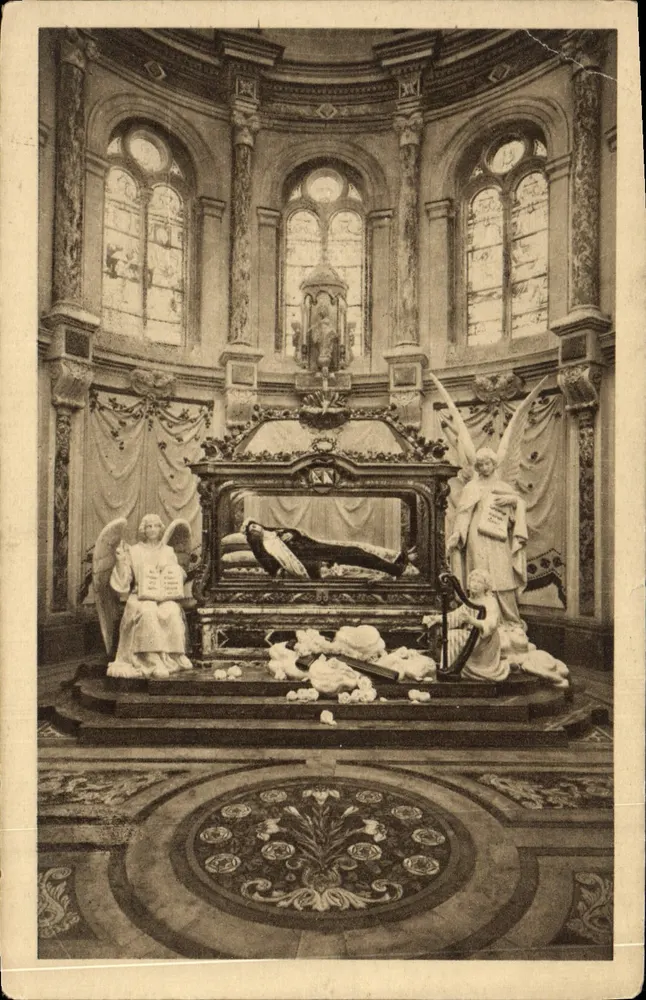 Kapelle und Reliquienschrein der hl. Thérèse des Kindes Jesu — Marmorbau — Verlag nicht sichtbar - Vorderseite