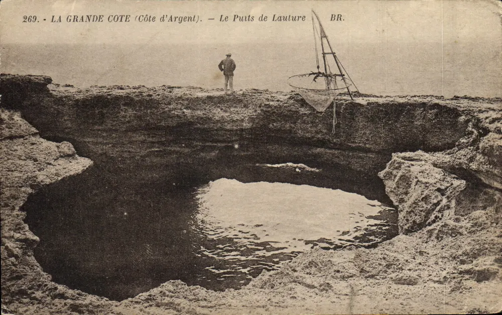 LA GRANDE COTE (Côte d'Argent) — O Poço de Lauture — BR. — N° 269 - Frente