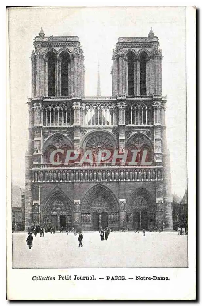 Paris — Notre-Dame — Coleção Petit Journal - Frente