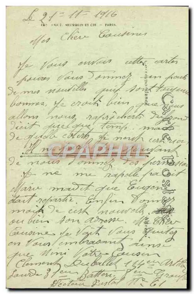 Amiens — Abside da Igreja de São Rémy — ND. Fot. n°77 - Verso