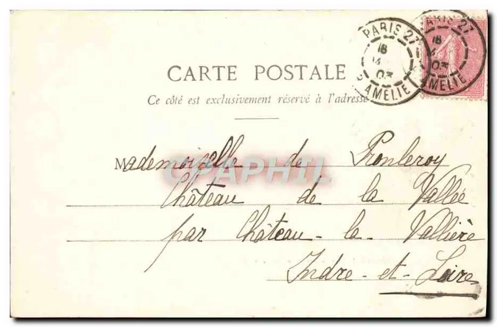 Castelo de St-Jean-de-Beauregard — Saint-Omer (Pas-de-Calais) — Livraria A. Boutrous, Dourdan (S.-et-O.) - Verso